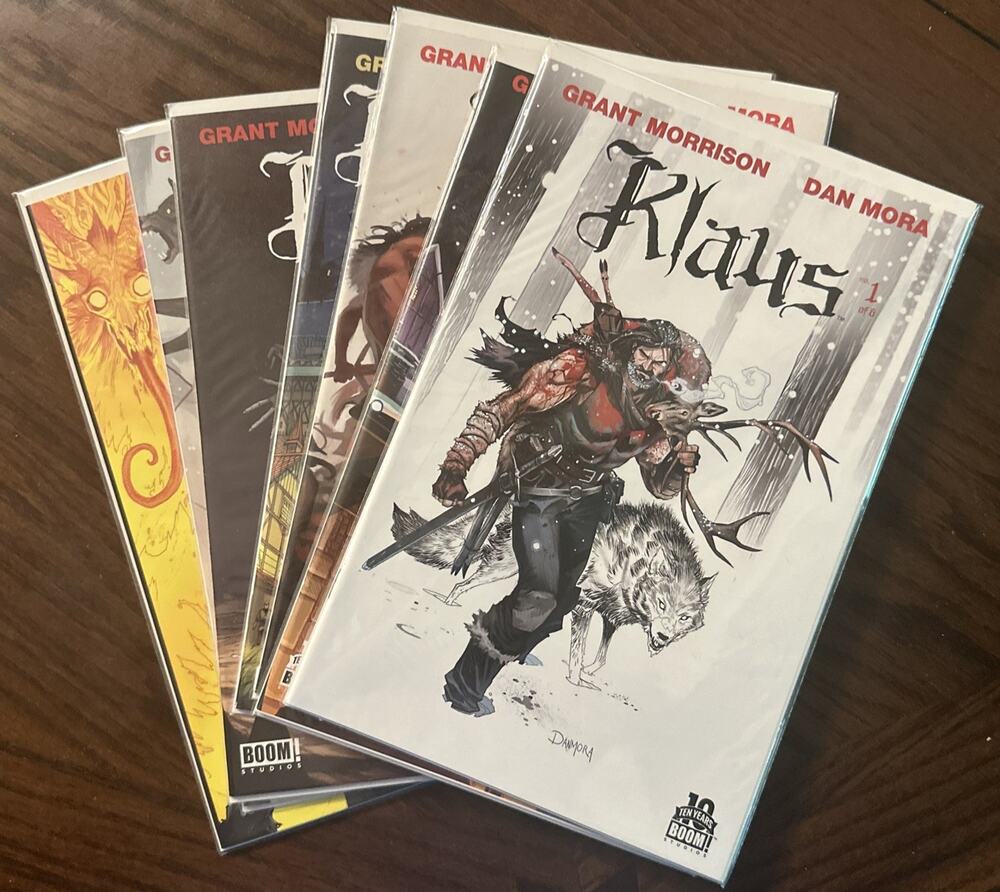 Klaus #1-7 Complete Set VF/NM BOOM! Grant Morrison Dan Mora